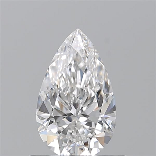 0.71 carat E-VVS2 Natūralus Pear Deimantas (1)