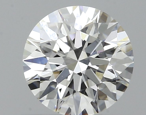 0.5 carat F-SI1 Excellent cut Natūralus Round Deimantas (1)
