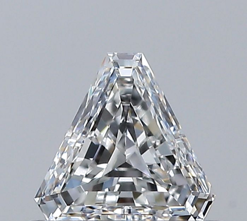 0.36 carat F-VVS1 Natūralus Triangular Deimantas (1)
