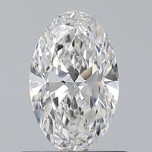 0.7 carat F-VVS2 Natūralus Oval Deimantas (1)