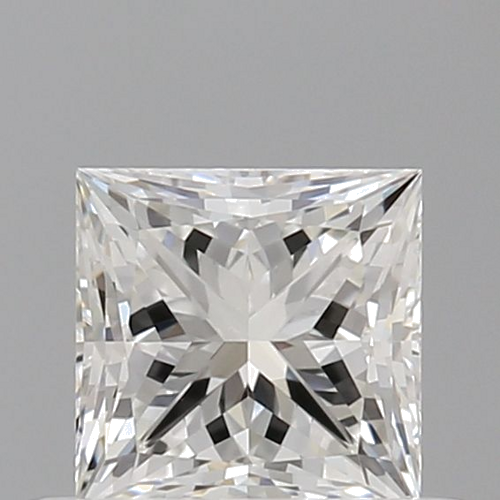 0.52 carat H-VVS2 Natūralus Princess Deimantas (1)
