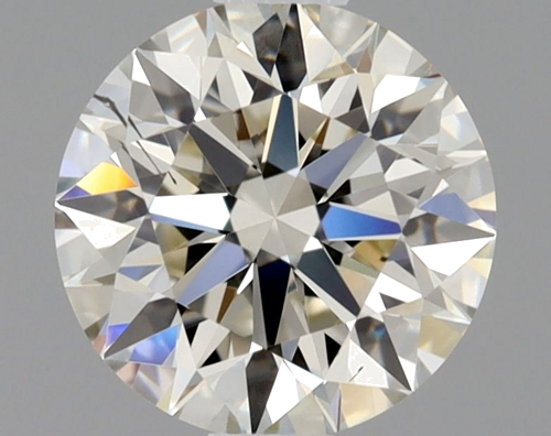 0.63 carat K-SI1 Excellent cut Natūralus Round Deimantas (1)