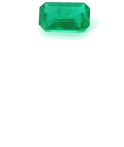 0.27 carat GREEN STEP cut Octagonal Smaragdas (1)