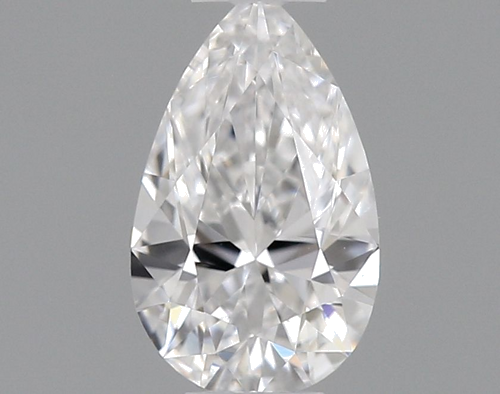 0.23 carat D-VS2 Natūralus Pear Deimantas (1)
