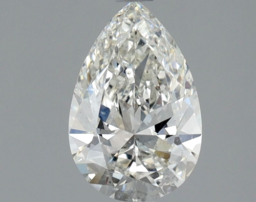 1.0 carat I-SI2 Natūralus Pear Deimantas (1)