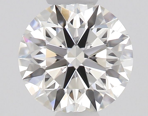 0.32 carat F-VVS1 Excellent cut Natūralus Round Deimantas (1)
