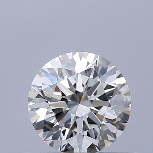 0.53 carat F-VVS1 Excellent cut Natūralus Round Deimantas (1)