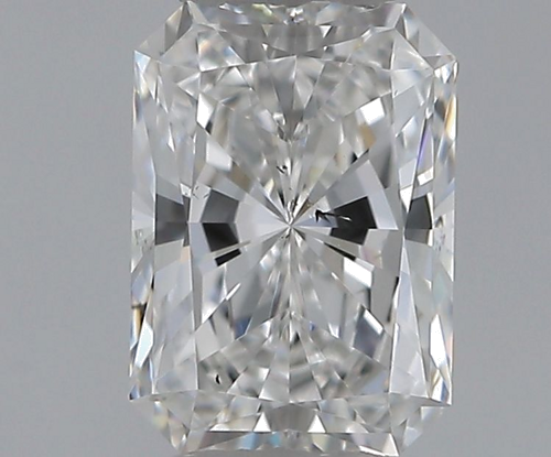0.51 carat E-SI1 Natūralus Radiant Deimantas (1)