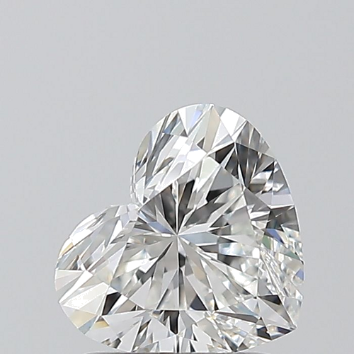 1.2 carat G-IF Natūralus Heart Deimantas (1)