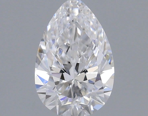 0.31 carat D-VVS1 Natūralus Pear Deimantas (1)