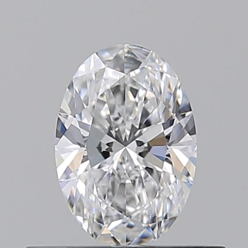 0.44 carat F-VVS2 Natūralus Oval Deimantas (1)