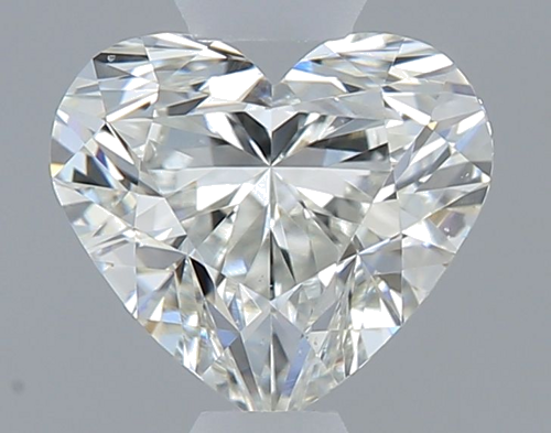 0.5 carat I-VS2 Natūralus Heart Deimantas (1)