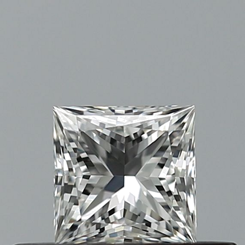 0.32 carat F-IF Natūralus Princess Deimantas (1)