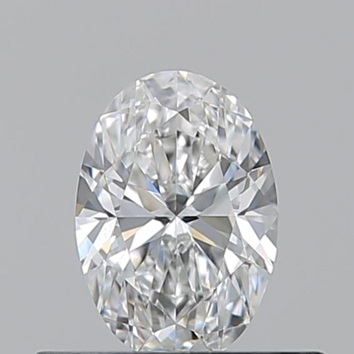0.44 carat E-VVS1 Natūralus Oval Deimantas (1)