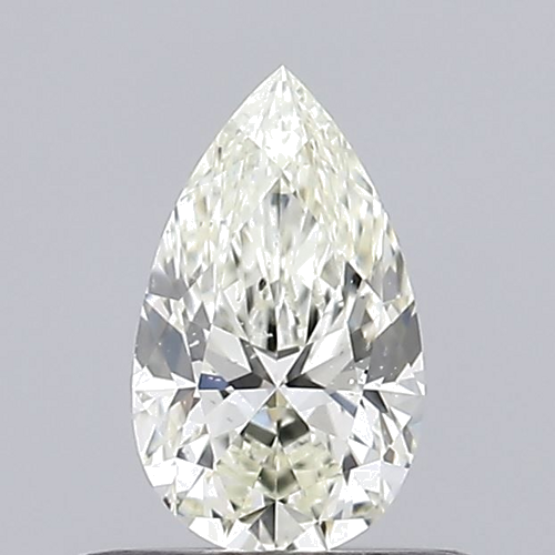 0.4 carat K-SI2 Natūralus Pear Deimantas (1)