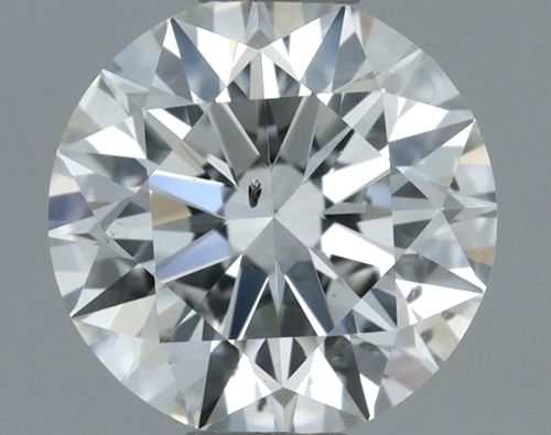 0.65 carat G-SI1 Excellent cut Natūralus Round Deimantas (1)