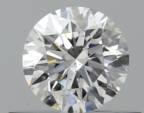 0.37 carat E-SI2 Excellent cut Natūralus Round Deimantas (1)