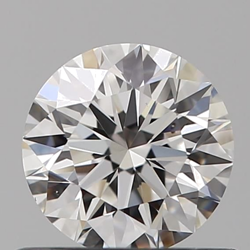 0.52 carat E-SI1 Excellent cut Natūralus Round Deimantas (1)