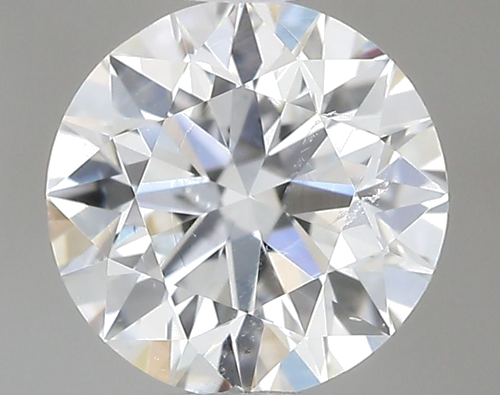 0.5 carat F-SI2 Very Good cut Natūralus Round Deimantas (1)