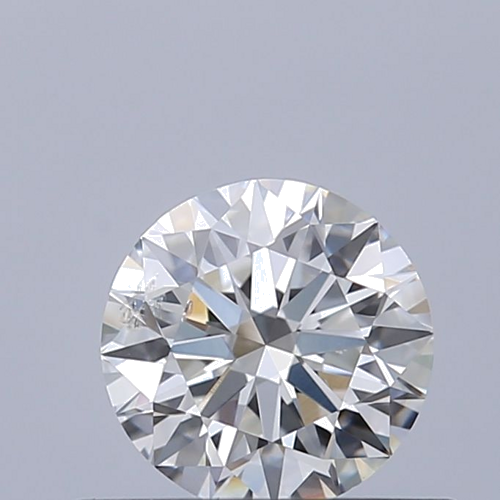 0.5 carat F-SI2 Excellent cut Natūralus Round Deimantas (1)