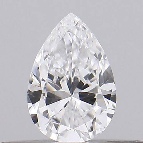 0.18 carat D-VS2 Natūralus Pear Deimantas (1)