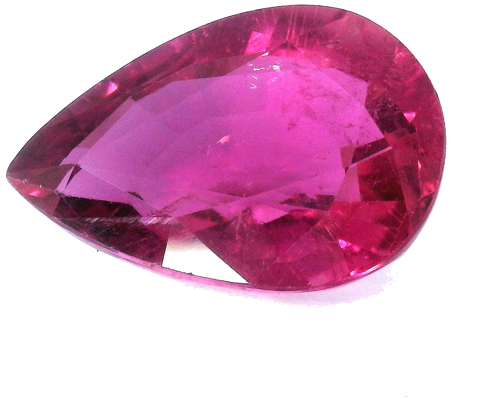9.56 carat PINK Pear Tourmaline (1)