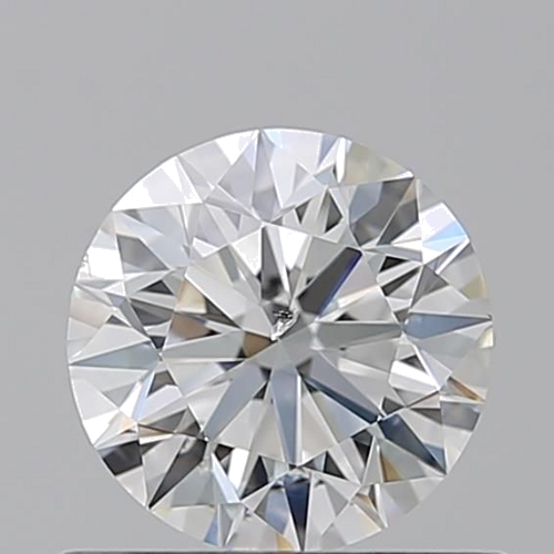0.68 carat G-SI2 Excellent cut Natūralus Round Deimantas (1)