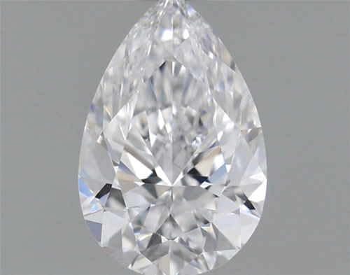 0.46 carat D-VS1 Natūralus Pear Deimantas (1)