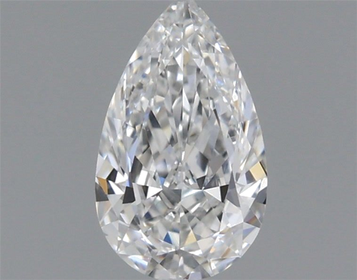 0.42 carat E-VVS2 Natūralus Pear Deimantas (1)