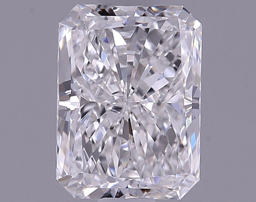 0.5 carat F-VVS2 Natūralus Radiant Deimantas (1)