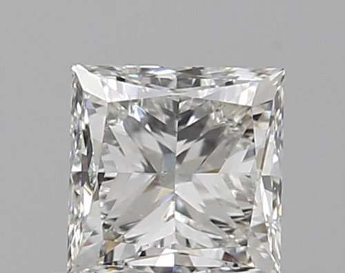 0.52 carat I-VS2 Natūralus Princess Deimantas (1)