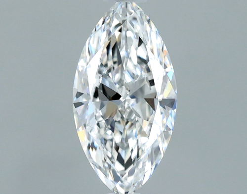 0.5 carat E-VS1 Natūralus Pear Deimantas (1)