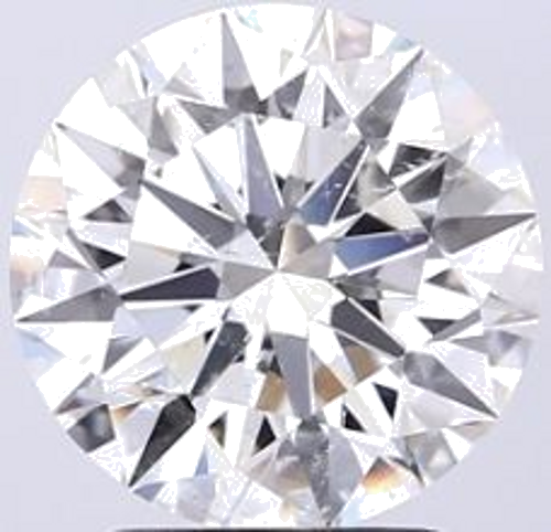 2.51 carat I-SI2 Excellent cut Natūralus Round Deimantas (1)