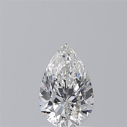 1.0 carat E-SI1 Natūralus Pear Deimantas (1)