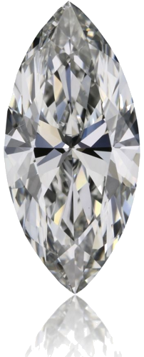 0.6 carat H-VVS2 Natūralus Marquise Deimantas (1)