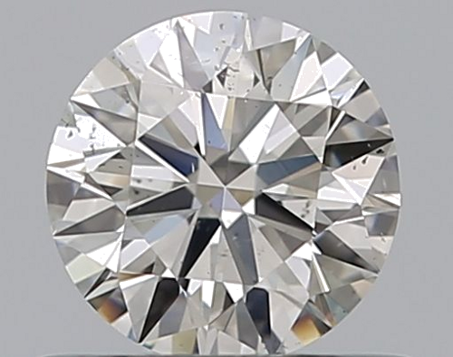 0.5 carat H-SI2 Excellent cut Natūralus Round Deimantas (1)
