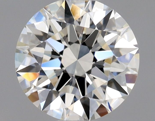 0.5 carat H-VVS2 Excellent cut Natūralus Round Deimantas (1)