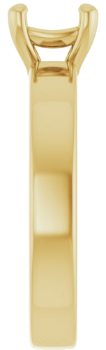 Sužadėtuvių Žiedas „Solitaire“ 14k yellow gold Cushion 6mm (4)