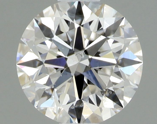 0.44 carat E-SI1 Excellent cut Natūralus Round Deimantas (1)