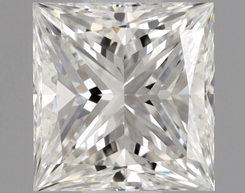 0.5 carat F-VS2 Natūralus Princess Deimantas (1)