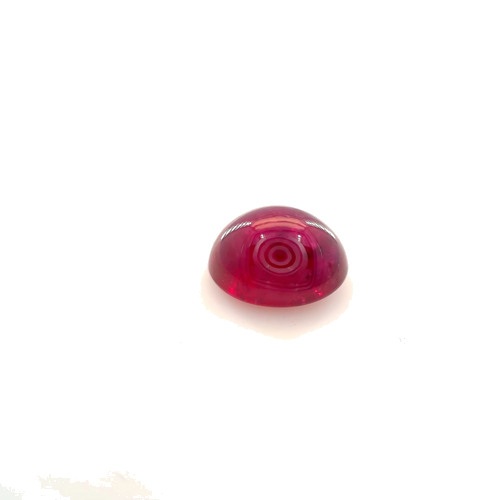 2.76 carat RED CABOCHON cut Oval Rubinas (1)