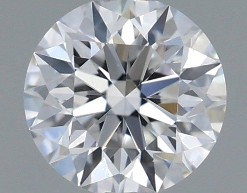 0.38 carat D-VS2 Very Good cut Natūralus Round Deimantas (1)