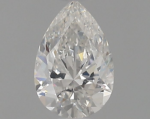 0.52 carat F-SI1 Natūralus Pear Deimantas (1)