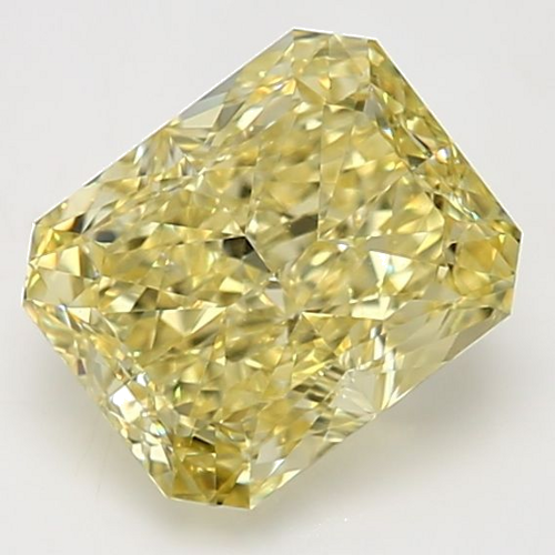 3.01 carat Fancy Intense Yellow-VS1 Natūralus Radiant Deimantas (1)