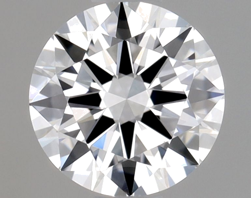 0.64 carat D-VVS1 Excellent cut Natūralus Round Deimantas (1)
