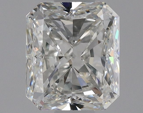 1.01 carat G-VVS2 Natūralus Radiant Deimantas (1)