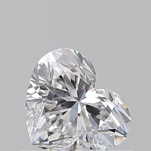 0.5 carat D-VS2 Natūralus Heart Deimantas (1)
