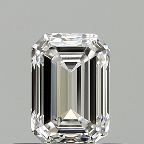 0.5 carat F-VVS2 Natūralus Emerald Deimantas (1)