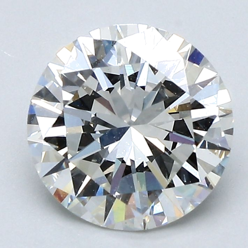 2.02 carat I-VVS2 Very Good cut Natūralus Round Deimantas (1)