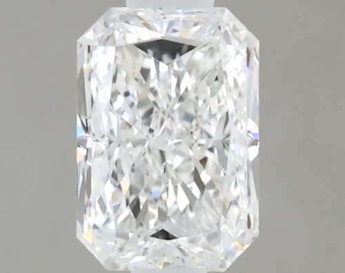 0.37 carat E-VVS1 Natūralus Radiant Deimantas (1)